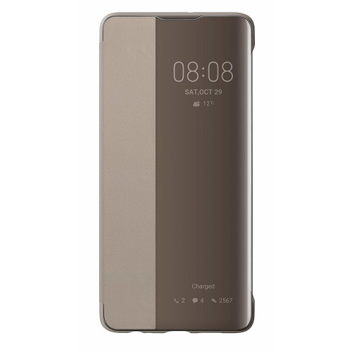 Huawei Original S-View Pouzdro Khaki pro Huawei P30 (EU Blister)